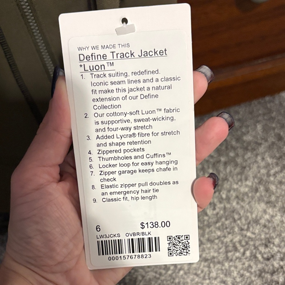 Lululemon Define Track Jacket Luon - Picture 2 of 6